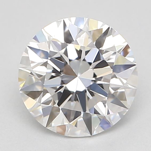 0.53 carat D-VVS1 Excellent cut Natūralus Round Deimantas (1)