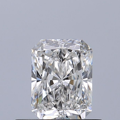 0.5 carat E-VVS1 Natūralus Radiant Deimantas (1)
