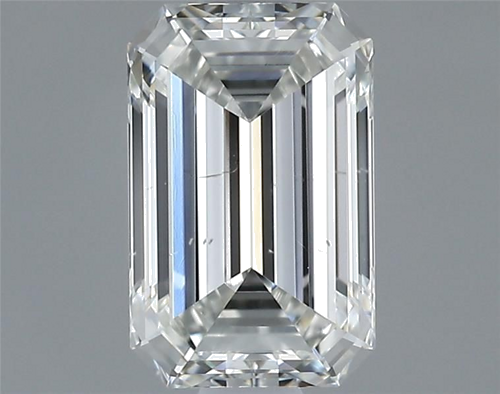 1.0 carat H-SI1 Natūralus Emerald Deimantas (1)