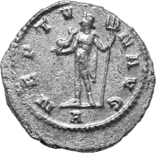 Антониниан Клавдий II (268-270) Римская империя серебряная монета (2)