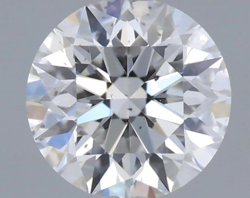 0.45 carat F-SI1 Excellent cut Natūralus Round Deimantas (1)