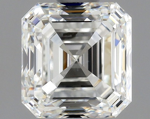 1.0 carat I-VS2 Natūralus Asscher Deimantas (1)