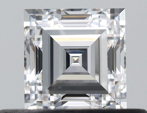0.4 carat D-VVS2 Natūralus Square Radiant Deimantas (1)