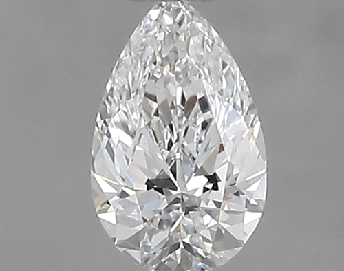 0.31 carat D-VS2 Natūralus Pear Deimantas (1)