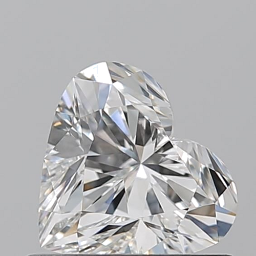 0.7 carat G-VS1 Natūralus Heart Deimantas (1)