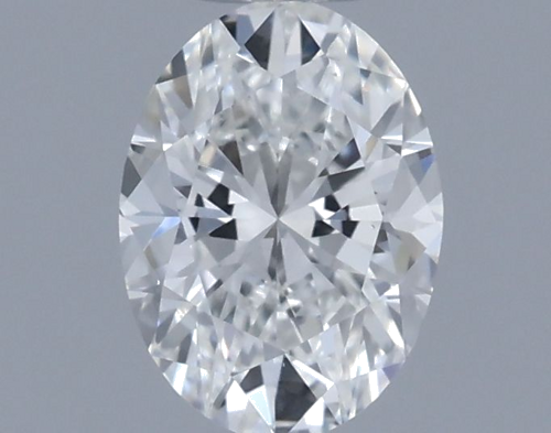 0.4 carat F-VS2 Natūralus Oval Deimantas (1)