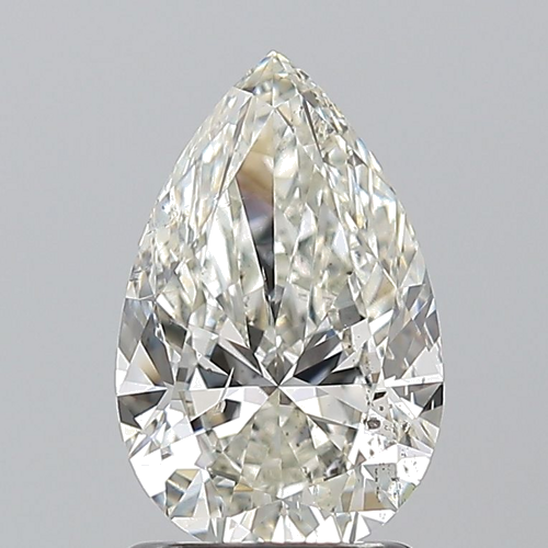 1.5 carat J-SI2 Natūralus Pear Deimantas (1)
