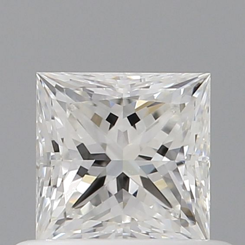 0.52 carat F-VS1 Natūralus Princess Deimantas (1)