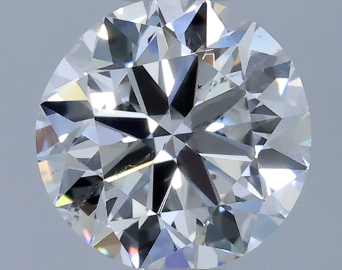 0.5 carat E-SI2 Very Good cut Natūralus Round Deimantas (1)