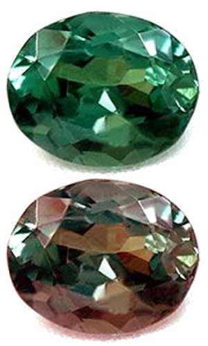0.34 carat GREEN Oval Alexandrite (1)