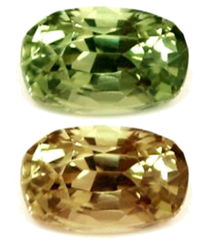 0.41 carat GREEN Cushion Alexandrite (1)