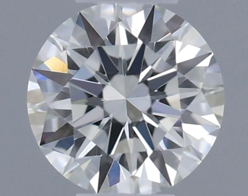 0.19 carat H-VVS1 Excellent cut Natūralus Round Deimantas (1)