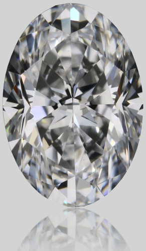 0.7 carat D-VS1 Natūralus Oval Deimantas (1)