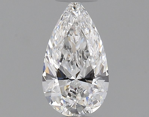 0.37 carat E-VS1 Natūralus Pear Deimantas (1)