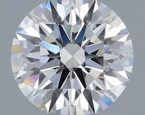 0.53 carat F-VVS2 Excellent cut Natūralus Round Deimantas (1)