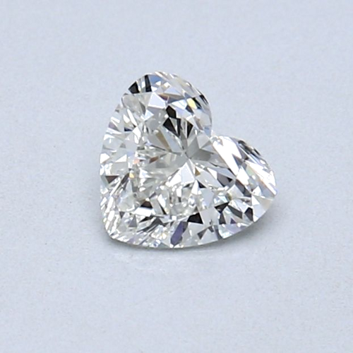 0.4 carat H-VS2 Natūralus Heart Deimantas (1)