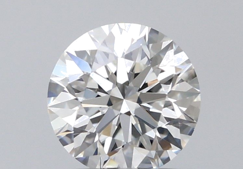 0.53 carat F-VVS2 Excellent cut Natūralus Round Deimantas (1)