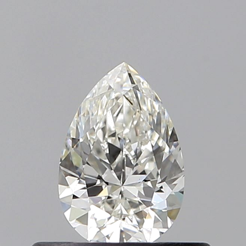 0.4 carat H-VS1 Natūralus Pear Deimantas (1)