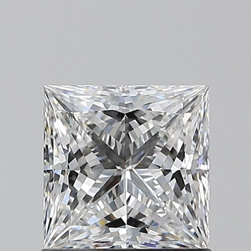 1.01 carat E-VS1 Natūralus Princess Deimantas (1)