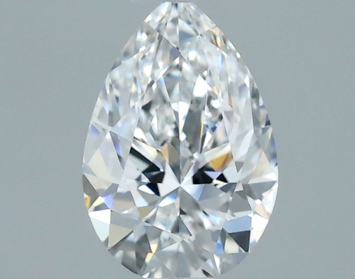 0.34 carat E-VVS1 Natūralus Pear Deimantas (1)