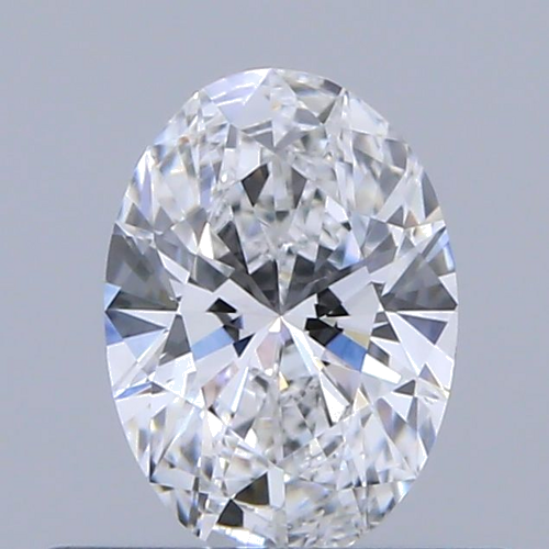 0.37 carat E-VS2 Natūralus Oval Deimantas (1)