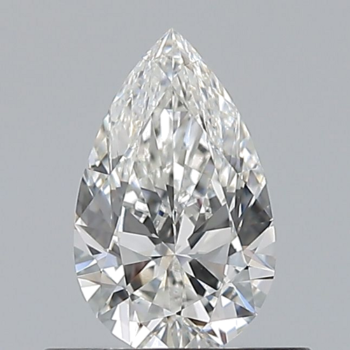 0.5 carat G-VS1 Natūralus Pear Deimantas (1)