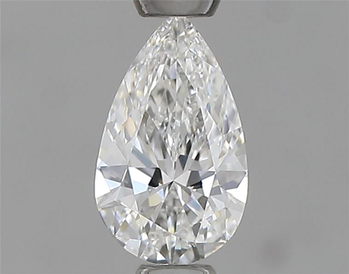 0.4 carat F-VVS1 Natūralus Pear Deimantas (1)