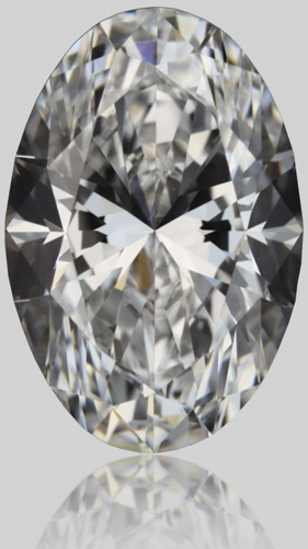 0.54 carat E-VVS1 Natūralus Oval Deimantas (1)