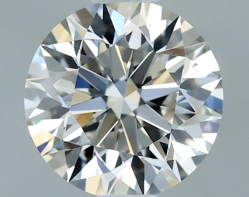 0.64 carat I-VVS2 Excellent cut Natūralus Round Deimantas (1)