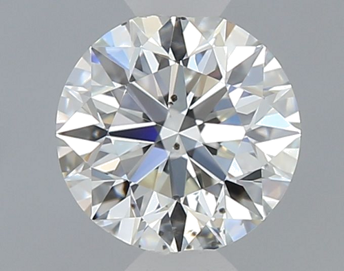 0.51 carat H-SI1 Excellent cut Natūralus Round Deimantas (1)