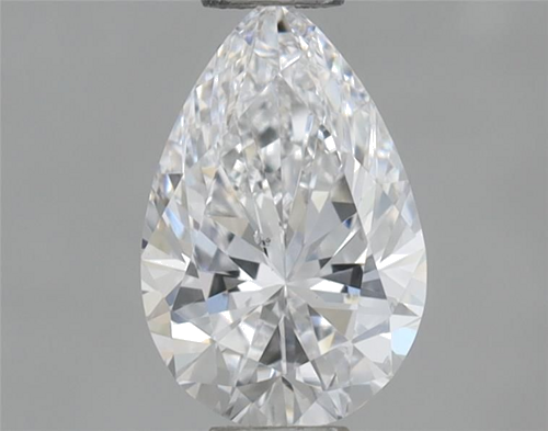0.45 carat D-SI1 Natūralus Pear Deimantas (1)