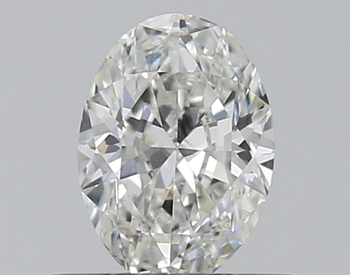 0.46 carat H-SI1 Natūralus Oval Deimantas (1)