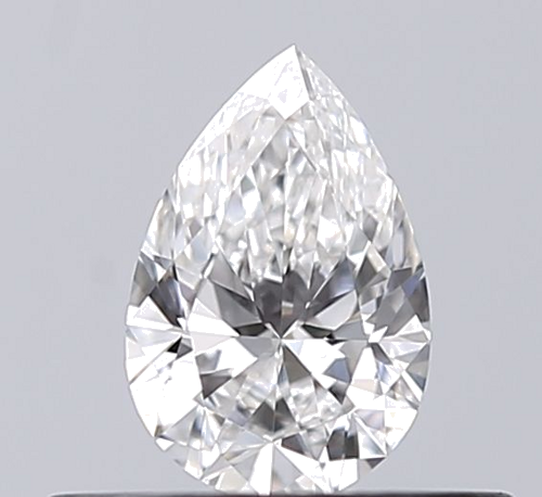 0.3 carat E-VVS2 Natūralus Pear Deimantas (1)