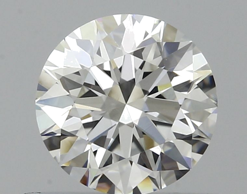 0.51 carat F-VVS2 Excellent cut Natūralus Round Deimantas (1)