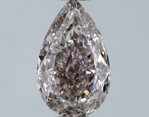 0.51 carat Fancy Pink-VS2 Natūralus Pear Deimantas (1)
