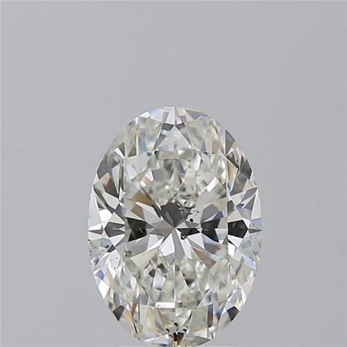 3.01 carat I-SI2 Natūralus Oval Deimantas (1)