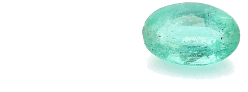 0.53 carat GREEN Oval Smaragdas (1)