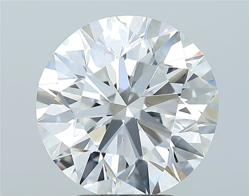3.51 carat F-VS2 Excellent cut Natūralus Round Deimantas (1)