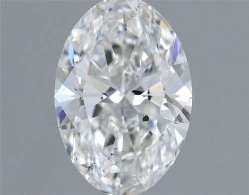0.5 carat F-SI2 Natūralus Oval Deimantas (1)