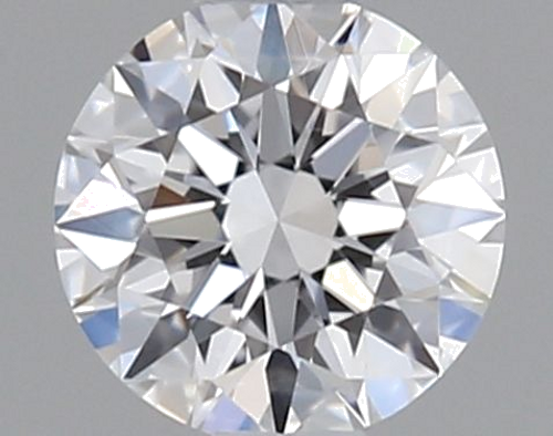 0.22 carat D-VVS2 Excellent cut Natūralus Round Deimantas (1)