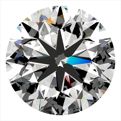 0.3 carat D-VS1 Very Good cut Natūralus Round Deimantas (1)