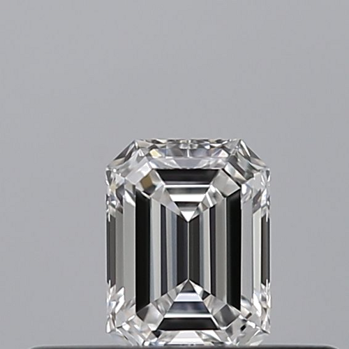 0.23 carat D-VVS2 Natūralus Emerald Deimantas (1)