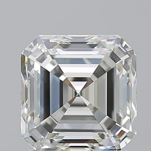 2.01 carat K-VVS2 Natūralus Asscher Deimantas (1)