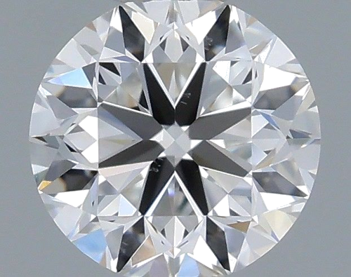 0.4 carat F-SI1 Very Good cut Natūralus Round Deimantas (1)