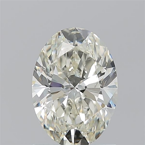 1.31 carat K-SI2 Natūralus Oval Deimantas (1)