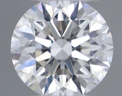 0.19 carat F-VVS2 Very Good cut Natūralus Round Deimantas (1)
