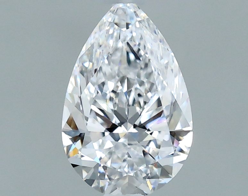 0.5 carat D-VVS1 Natūralus Pear Deimantas (1)