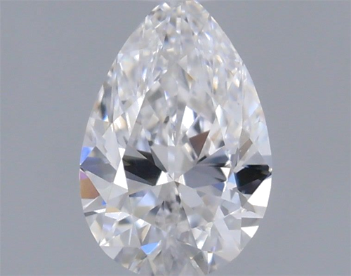 0.3 carat F-VS1 Natūralus Pear Deimantas (1)