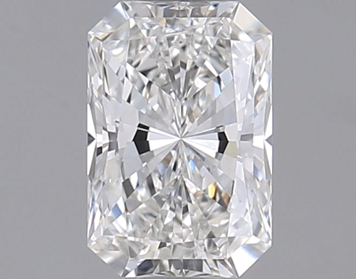 0.61 carat G-VVS2 Natūralus Radiant Deimantas (1)