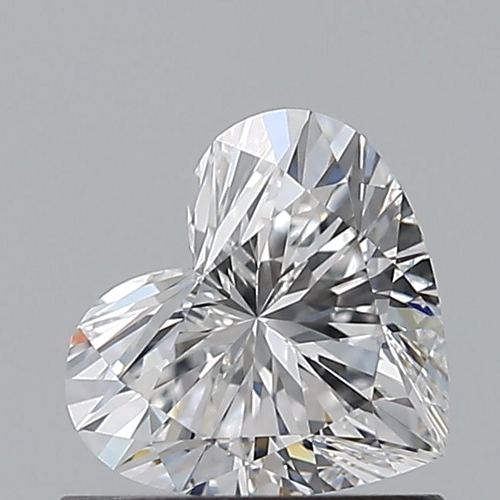 0.7 carat E-VS1 Natūralus Heart Deimantas (1)